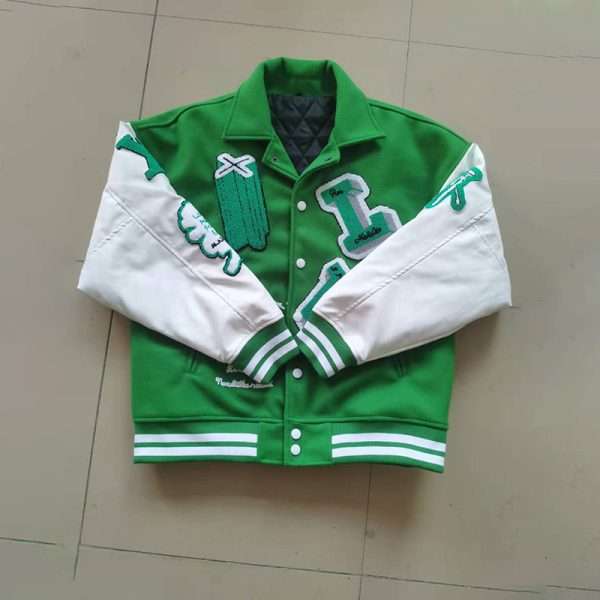 OEM Chenille Embroidery Patch Custom Varsity Letterman Baseball Jacket - Image 4