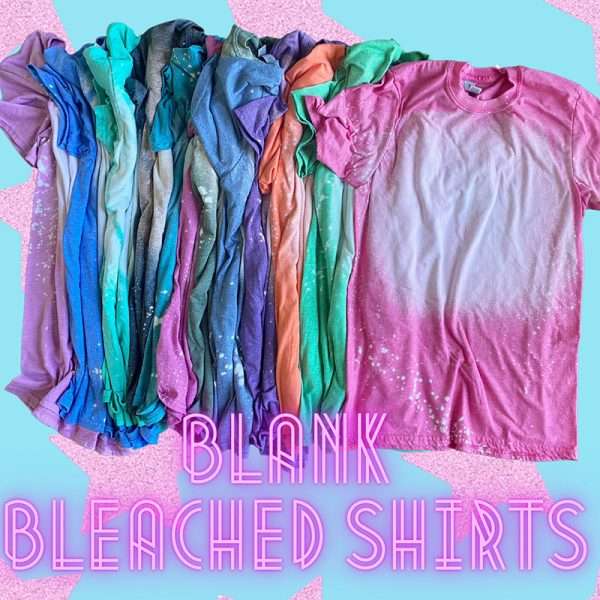 Polyester Blank Bleached T Shirts for Sublimation - Image 2