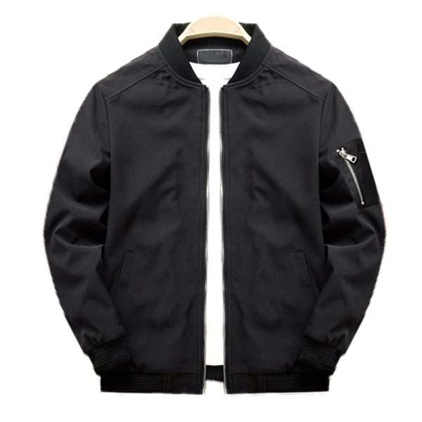 Windproof Flight Bomber Jacket Men - Image 4