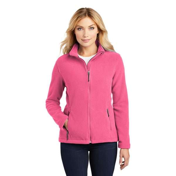 Women Full Zip Polar Fleece Nurse Scrub Jackets Uniform - Image 4