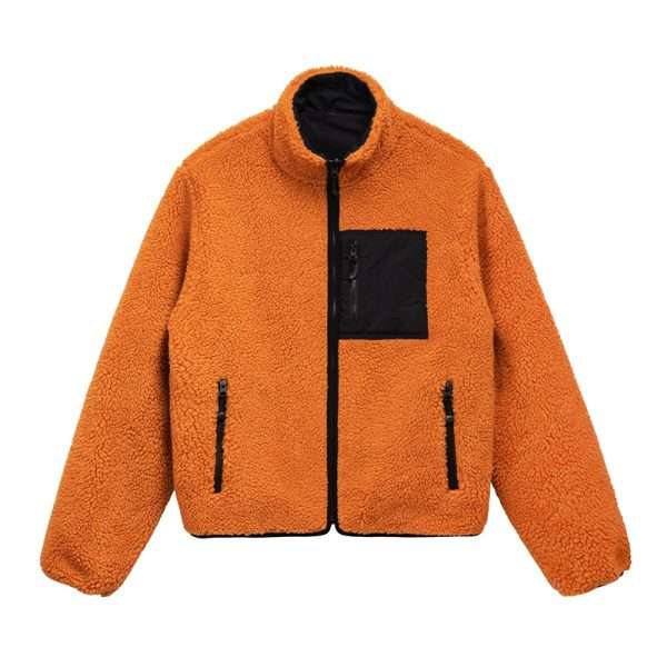 Sherpa Fleece Reversible Jacket - Image 3