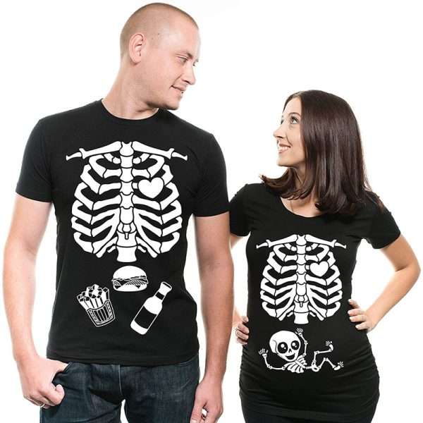 Luminous Halloween Glow In The Dark Tee Shirts - Image 2