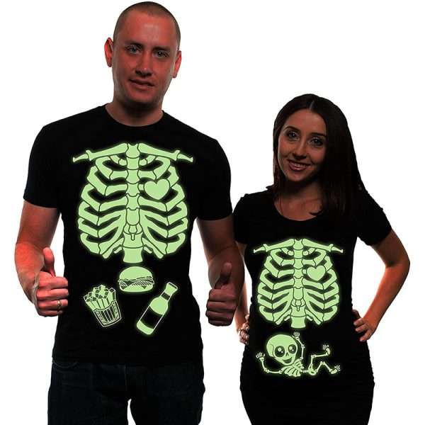 Luminous Halloween Glow In The Dark Tee Shirts - Image 3