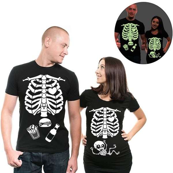 Luminous Halloween Glow In The Dark Tee Shirts - Image 4