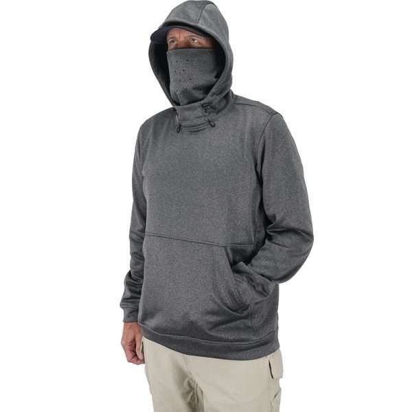 Waterproof UV Upf 50 Hooded Fishing Hoodie With Face Maskes - Image 4