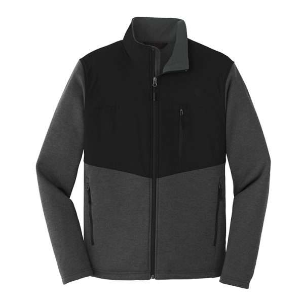 Company Staff Uniforms Color Block Fleece Jacket Men - Image 4