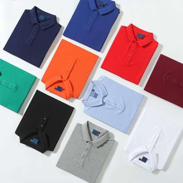 Pure Cotton Unisex Factory Work Polo Shirt - Image 2