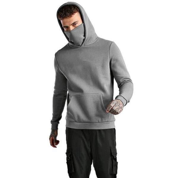 Men's Mask Hoodie - Image 2