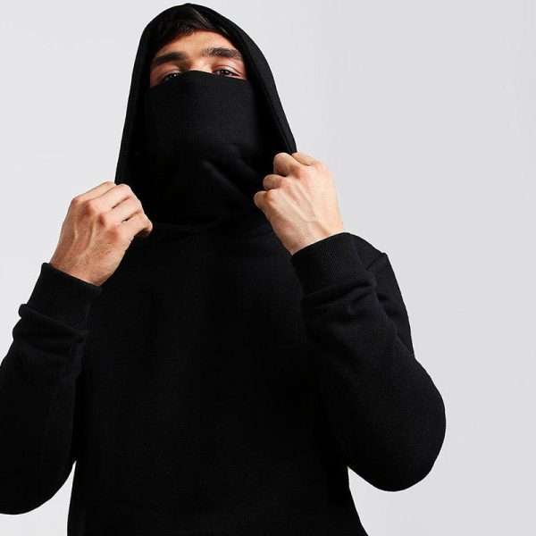 Men's Mask Hoodie - Image 3