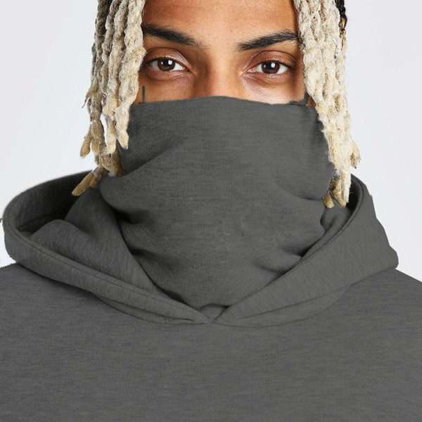 Men's Mask Hoodie - Image 4