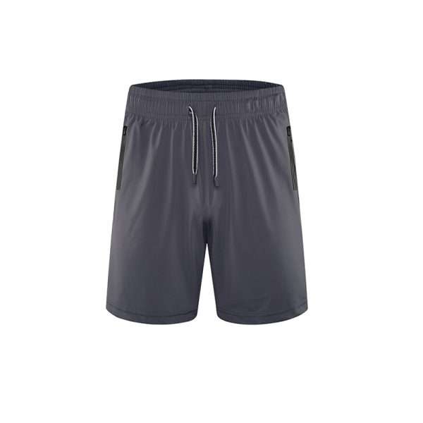 Wholesale Custom Mens Workout T Shirt Shorts Set Gym Sports Athletic Shorts With Drawstring - Image 3