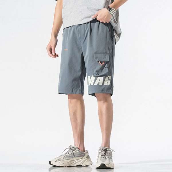 Screen Printing Casual Sports Shorts For Man - Image 2