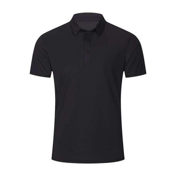 Quick Dry Golf Polo Shirt Polyester Spandex - Image 2