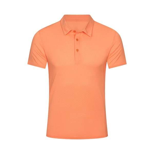 Quick Dry Golf Polo Shirt Polyester Spandex - Image 3