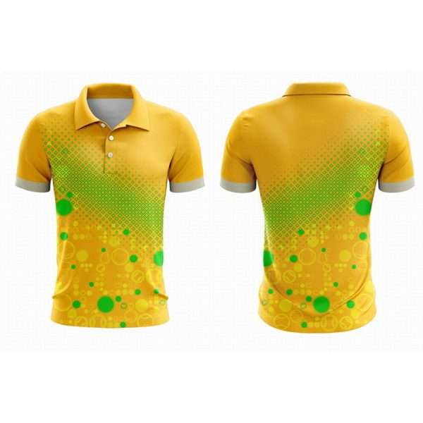 Work Polyester Uniforms Full Printing Men Custom Sublimation Polo Shirts - Image 3