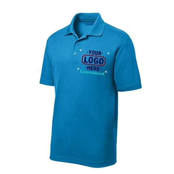 Custom Embroidered Logo Mens Polo Shirts - Image 4