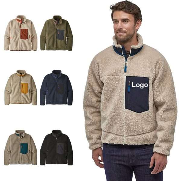 Sherpa Fleece Jacket For Men