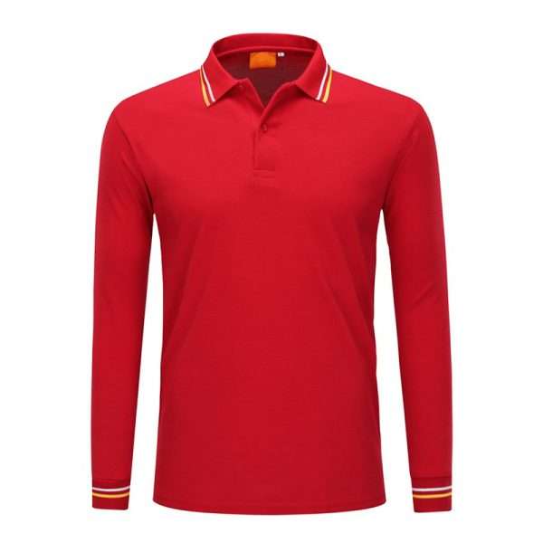 Long Sleeve Polo Shirts - Image 2