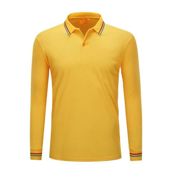 Long Sleeve Polo Shirts - Image 3