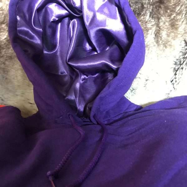 Custom Silk Satin Lined Hoodie - Image 4