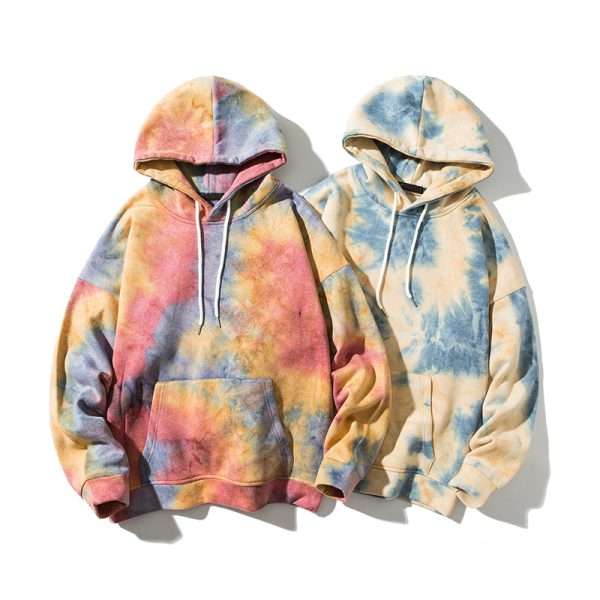 Rainbow Tie Dye Hoodie - Image 4