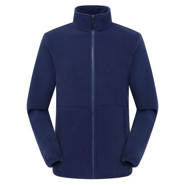 Outdoor Zip Up Fleece Polyester Polar Fleece Jacket - Image 4