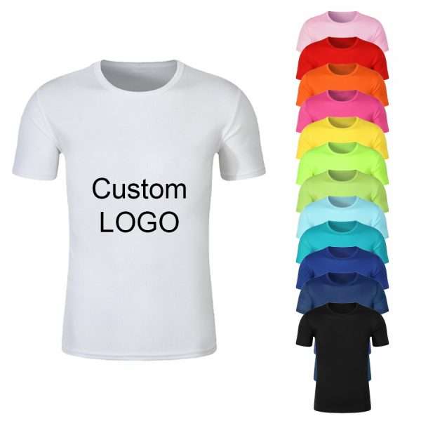 Quick Dry 100% Polyester Blanks Sublimation T Shirt