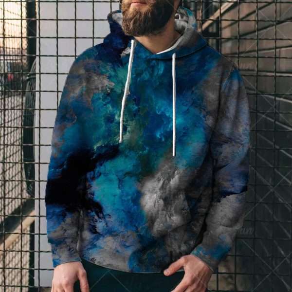 Custom Polyester 3D Sublimation Hoodie