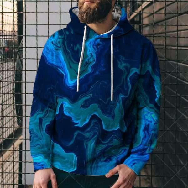 Custom Polyester 3D Sublimation Hoodie - Image 2